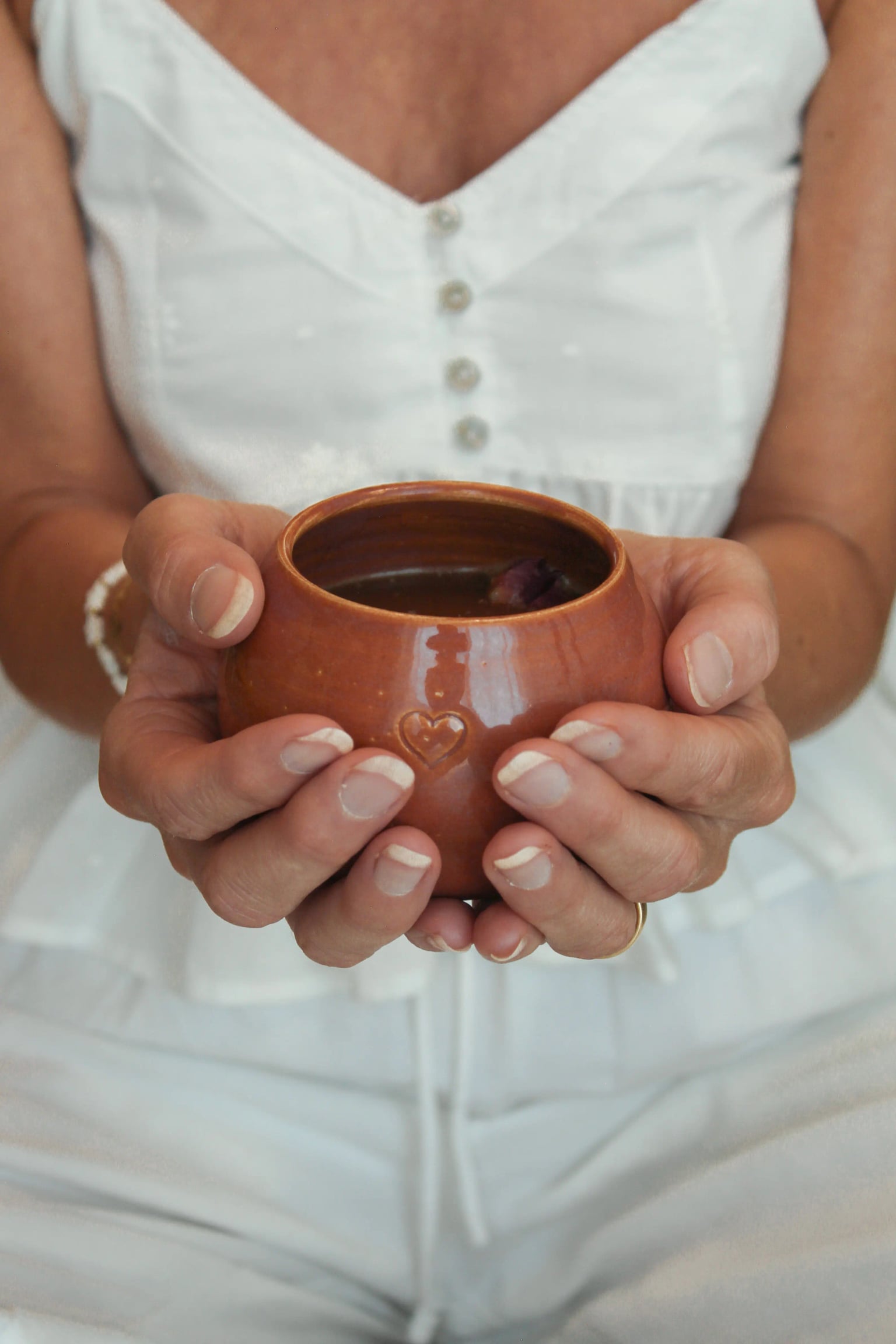 Préparation du cacao cérémoniel
